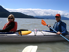 sea kayaking