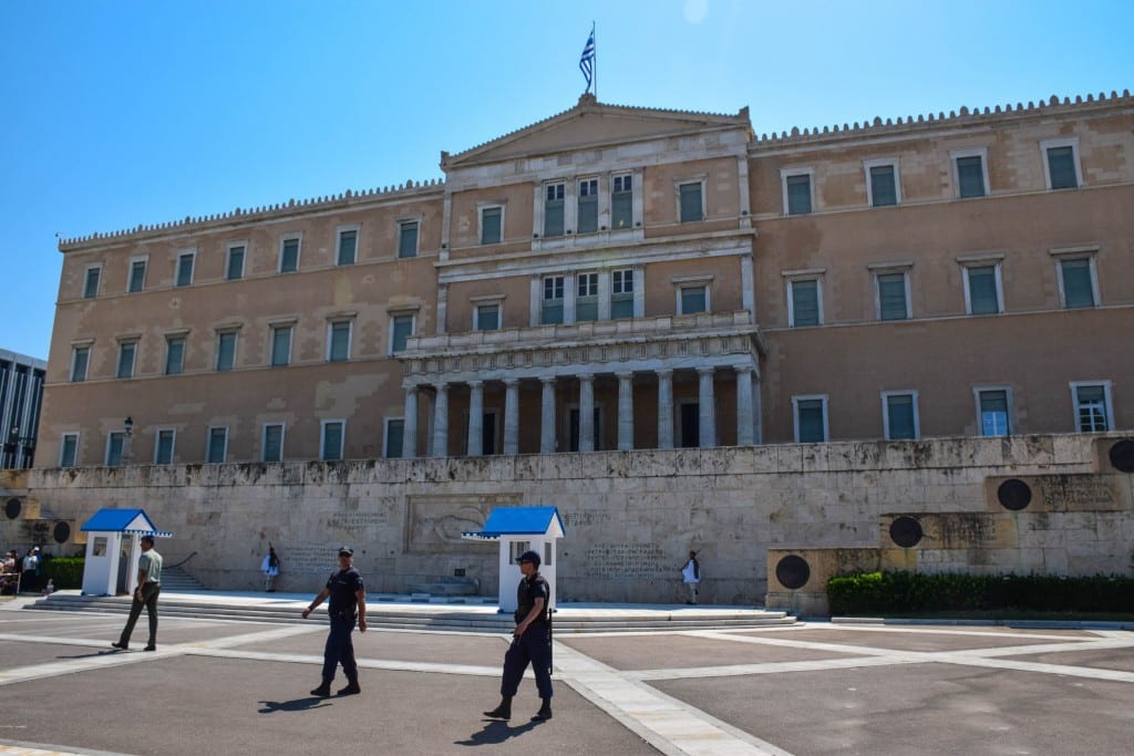 Parliament Syntagma Square Athens Greece