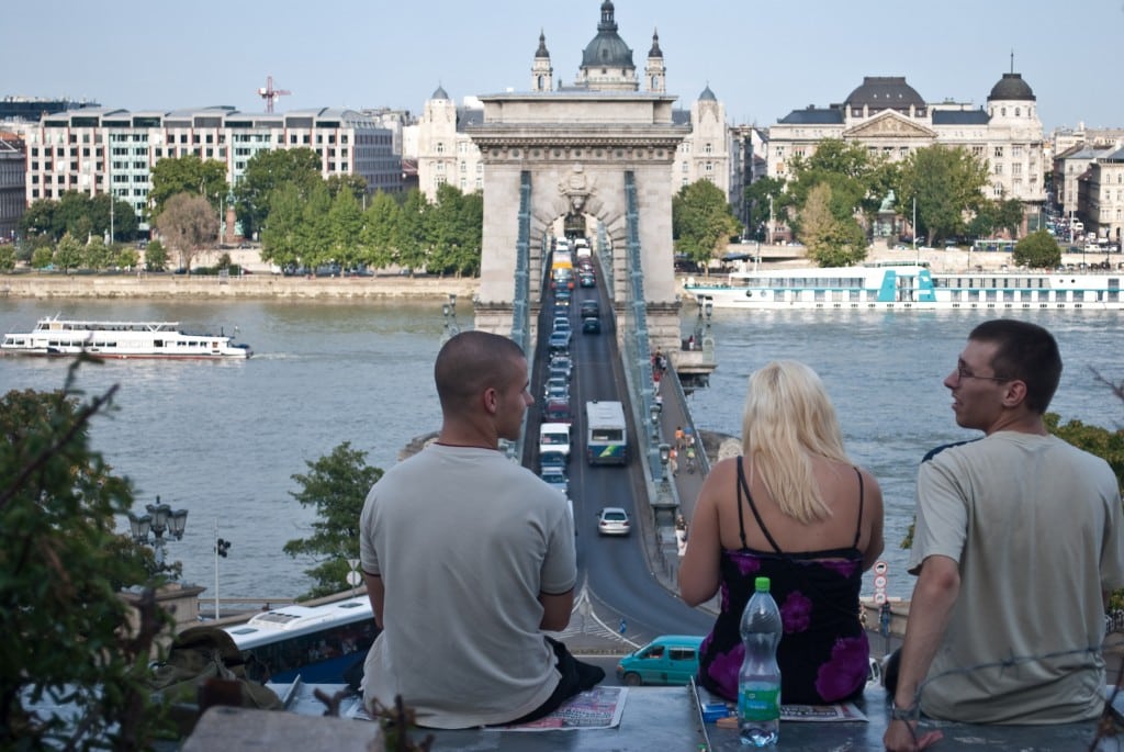 Chain Bridge Budapest Hungary
