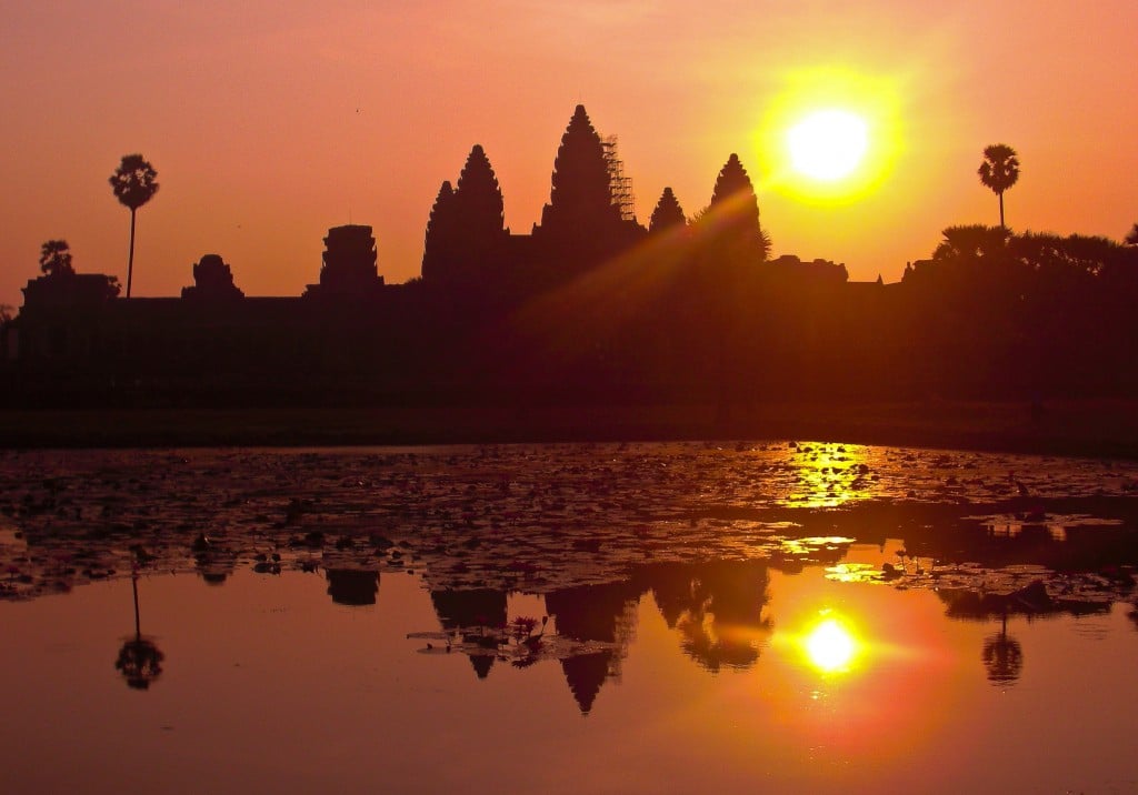 Sunrise at Angkor Wat Cambodia