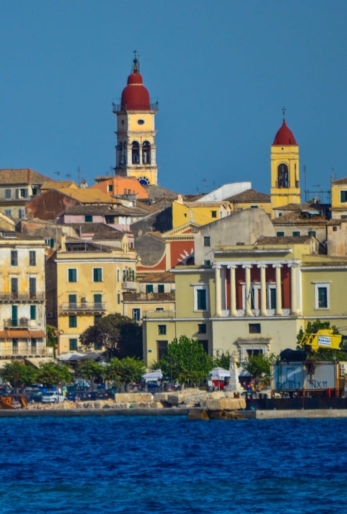 Corfu Old Town Greece