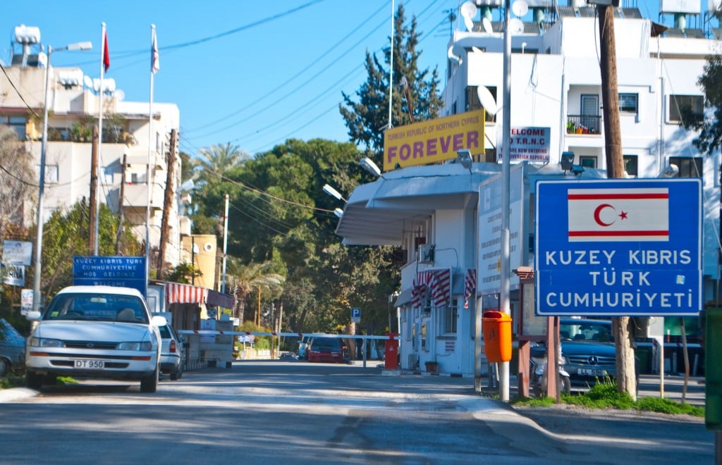 border crossing Cyprus