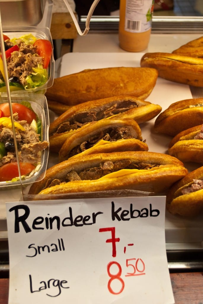 Reindeer Kebab Helsinki Finland