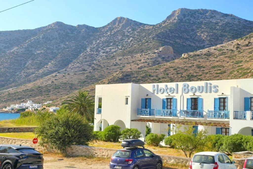 Hotel Boulis Kamares Sifnos Greece
