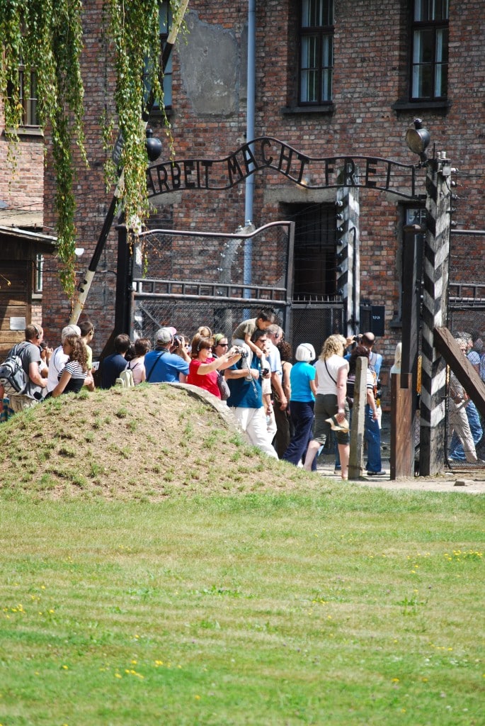 Main Gate Auschwitz Poland