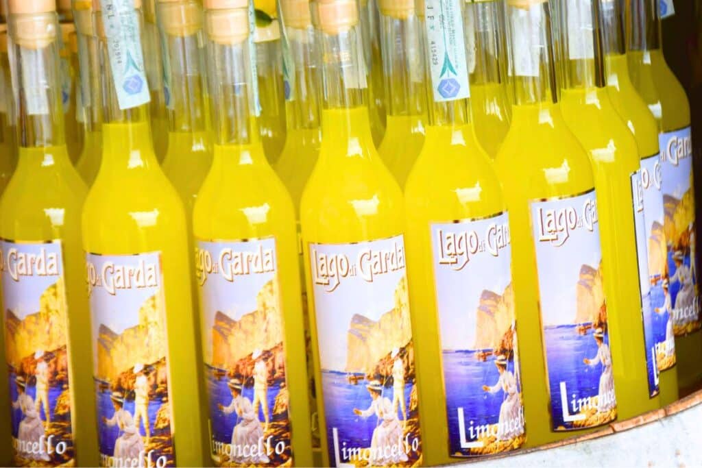 Limoncello Lake Garda Italy