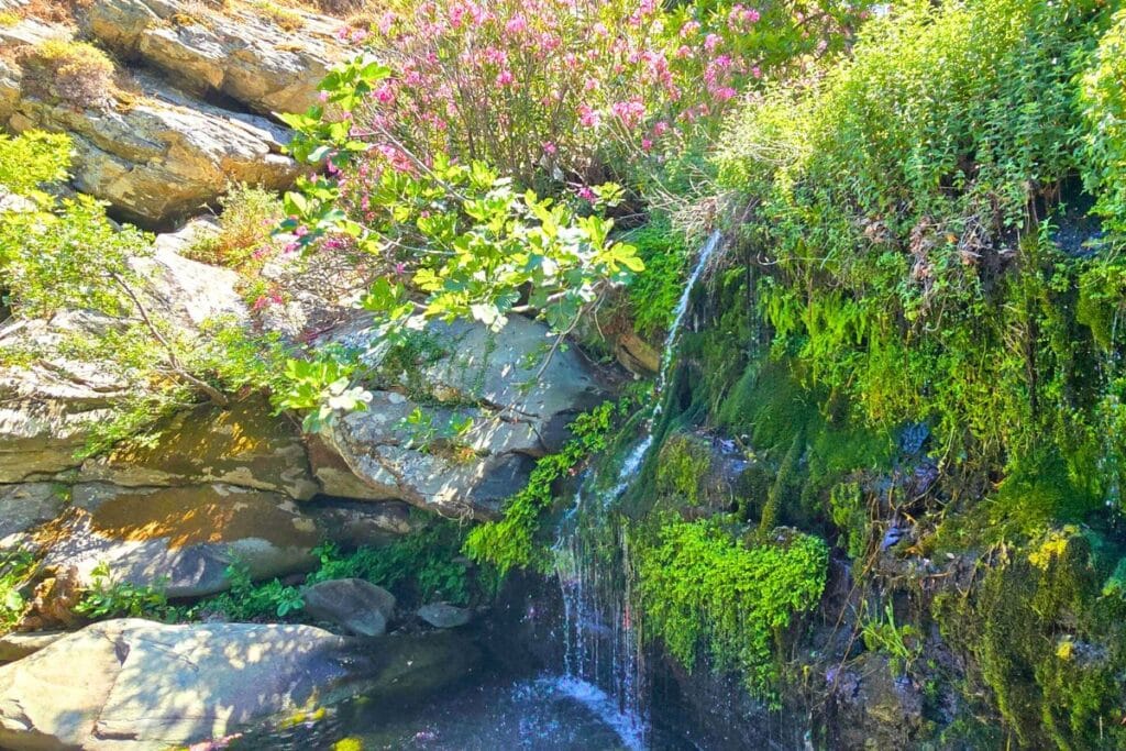 Pythara Waterfall Andros Greece