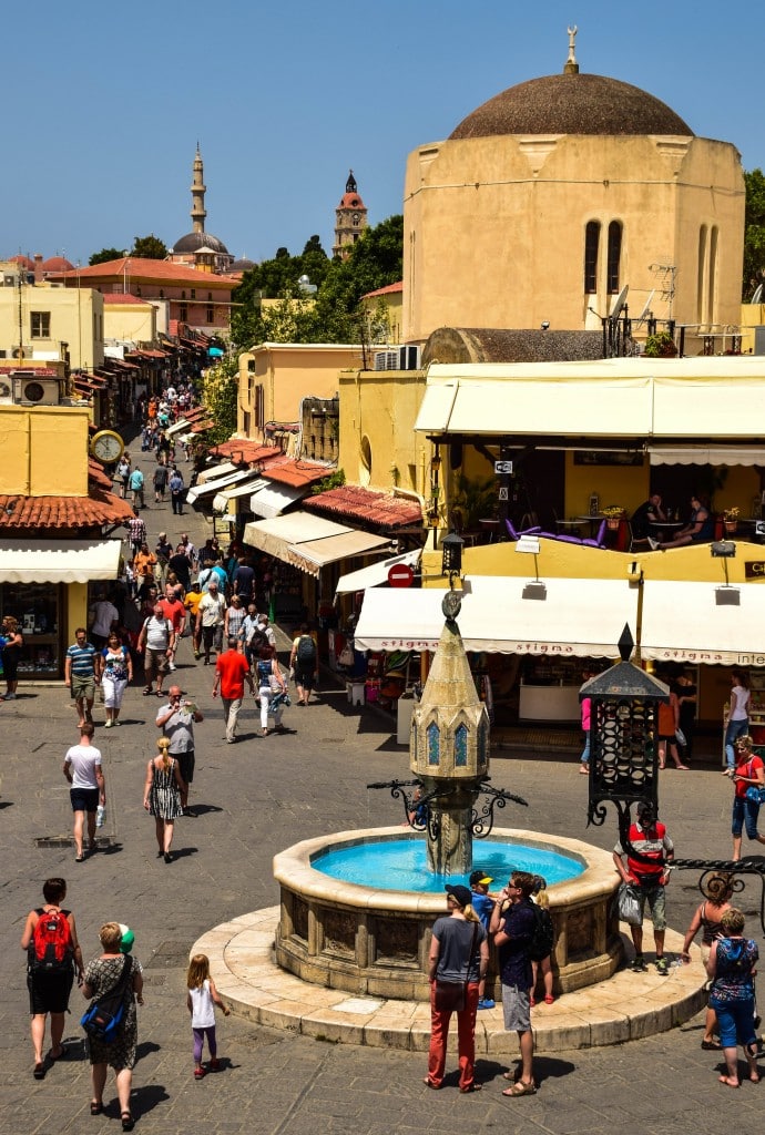 Old Town Rhodes Greece