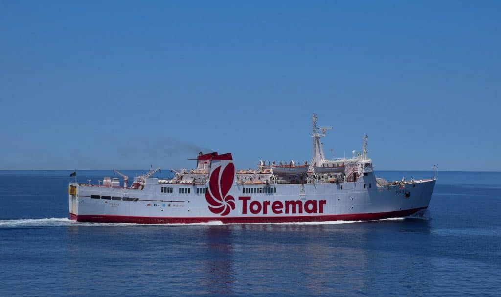 Toremar Ferry Elba Island Italy