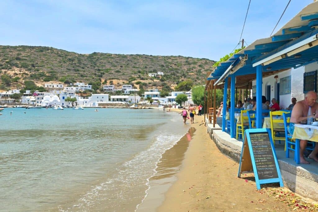 Vathi Beach Sifnos Greece